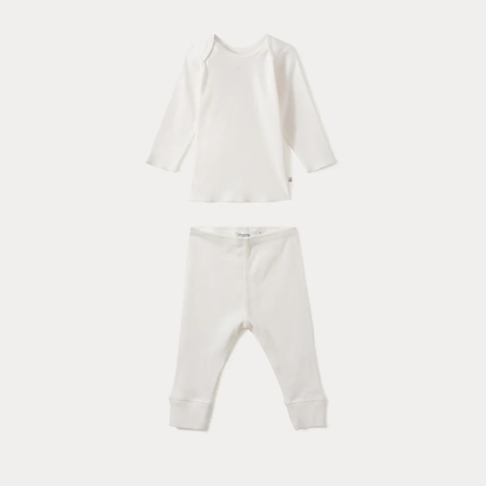 BNWT Bonpoint Pebio Set in Milk White